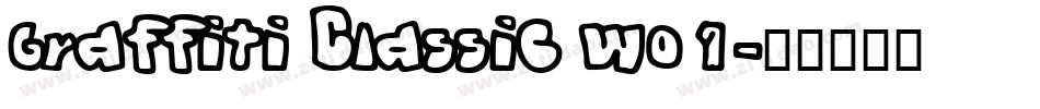 Graffiti Classic W01字体转换